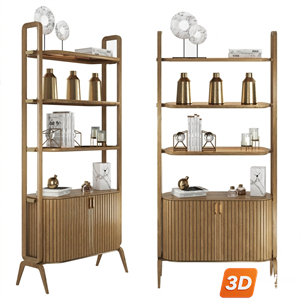Decorative cabinet Skp Files